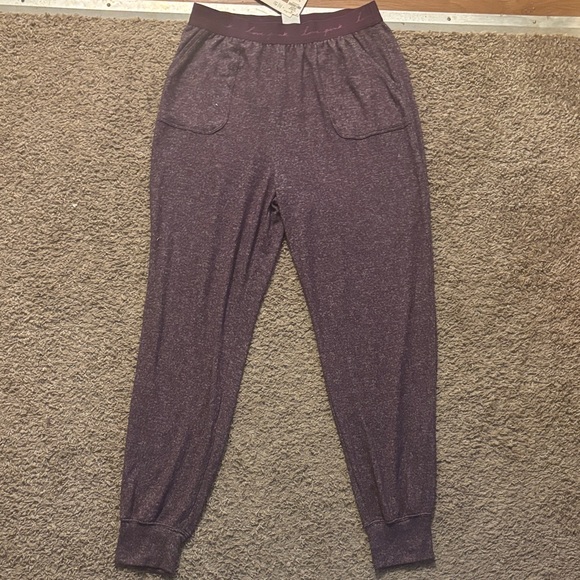 PINK Victoria's Secret Pants - Victoria’s secret PINK NWT Woman’s Md Purple Joggers Lounge Pants